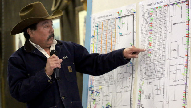 Qualifying for Rodeo Parade Horseback Marshal